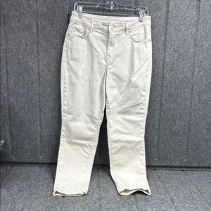 Tommy Bahama Cream Straight Leg Jeans Classic Fit